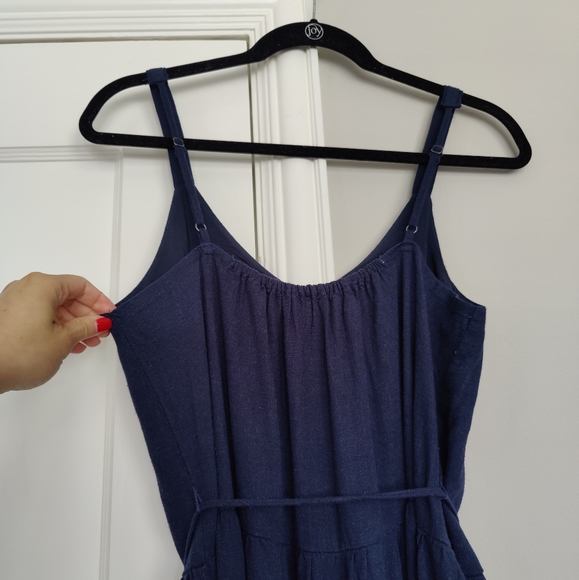 SPLENDID Wynona Linen Blend Maxi Dress | M - Picture 11 of 15